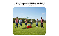 group Building sphere Bouncing Tarp Promotes Cooperation Cooperative Game Outdoor Social Group Activity Gear for Students, Corporate groups, Event Organizers, Company Retreats, School Sports Days