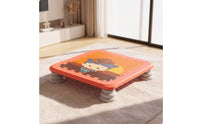 Square Trampoline Compact Kids Trampoline Sturdy Toy for Apartment, Daycare