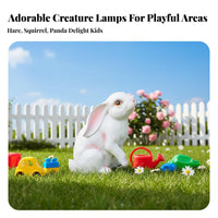 Energy Saving Solar Rabbit Light Automatic On/deactivate Rabbit Garden Light Easy Installation for Patio, Pathway