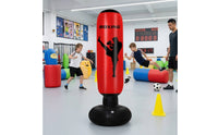 Inflatable Punching Pillar Responsive-Action Inflatable Punching Bag Stable Striking Bag for Beginners, Playroom