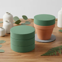 Round Floral Foam Easy to Cut Round Floral Foam Disc Wet and Dry doubleUse Flower Craft Supplies for Wedding Decor