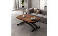 Liftelevating Coffee Table Space-Saving Coffee Table with Lift Top Mobile Workstation for Living Room, Small Apartments