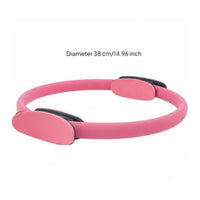 Leg Shaping Pilates Loop Muscle Toning Dynamic Circle Full Body Workout Thigh Toner Loop Non-Slip Grips for Seniors, Home Gym