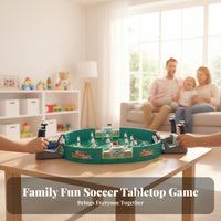 Mini Foosball Table Parent-Child Bonding Desktop Foosball Board Game 2 Player Foosball Table Fast Paced Fun for Family, Party
