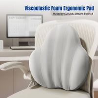 Adjustable Heated Pad, Memory Foam, Office, Car, Removable Cover