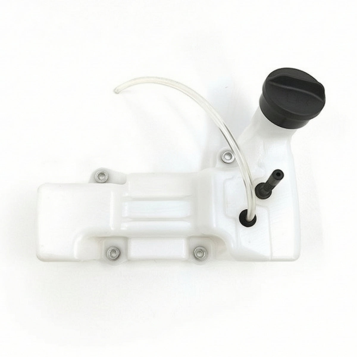 Fuel Tank Assembly with Fuel Lines Translucent for Landscapers, Gardeners