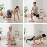 TPE Yoga Knee Pad for Support and Joint Protection, Thickened Non-Slip