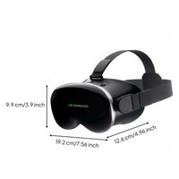 Private Home Theater 3D Movie Headset Adjustable VR Headset Controller Control Included Head Mounted Display Anti-Blue Light for Gamers, Gaming