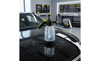 Hand-Held Pressurized Spray Bottle Clear Pump Sprayer Fine Mist Spray Bottle with Pump Heavy-Duty for Car Detailers, Automotive Cleaning, Window Tinting
