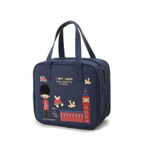 Insulated Lunch Bag Zippered Lunch Bag Sturdy for School, Commuters