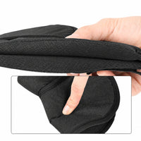 Adjustable Strap Ice Hockey Neck Guard Mesh Material Hockey Neck Protector Curved Front Panel Sports Protection Gear Hook-and-Loop