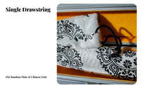 Chinese Flute Bag Scratch Protection Soft Flannel Flute Sleeve Prevents Cracking Shakuhachi Storage Bag for Instrumentalists, Performances