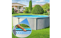 33 Pieces Flexible Pool Liner Clamp Strips Replacement Pool Liner Fixing Strips High-Quality Coping Strip Heavy Duty