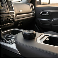 Rotary Gear Selector Knob Billet Aluminum Dial Shifter Knob CNC-Machined Easy to Install for Truck Owners, Interior Upgrade