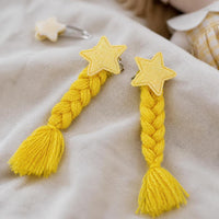 Doll Braided Pigtails Hair Accessories for 10cm Cotton Dolls