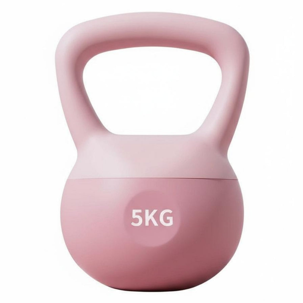 Floor Friendly Soft Kettlebell Comfortable Grip Glute Training Weight Shock-Proof Base Sand Filled Weight Odorless for Women, Beginners, Men, Home, Workout, Gym