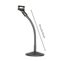 Desktop Audio Pickup Stand Adjustable Audio Pickup Stand with Metal Base Audio Gear Heavy-Duty Universal Thread Fit