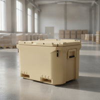 Seafood Storage Box Large-Capacity Insulated Transport Box Molded for Commercial Fishers, Fish Markets