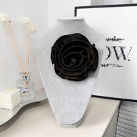 Handmade 3D Flower Corsage Versatile Textile Flower Brooch Suit Decoration Floral Brooch Formal Occasion for Party, Wedding