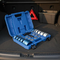 Drive Shaft Oil Seal Removal Installation Tool Assorted-Size Adapters Drive Shaft Seal Remover and Installer Kit Heavy-Duty for Mechanics