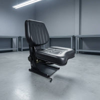 Agricultural Vehicle Seat with Shock-Absorbing Padded Seat Adjustable for Farmers, Agricultural Vehicles