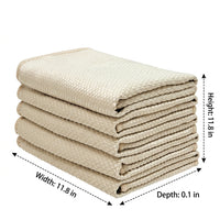 Thick Fish Scale Cloth and Microfibre Cloth, Cleaning Cloths for Glass, High Absorbency Reusable 30x30cm Polishing Rag