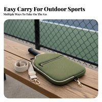 Pickleball Bag Portable Pickleball Paddle Holder Sports Equipment Bag Long-Lasting Material Racket Carrier Lightweight for Women