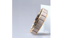 Polished Finish Anti-Static Bracelet Black Inlaid Chain-Style Wrist Bracelet Everyday Wear Anti Static Wrist Strap Comfortable