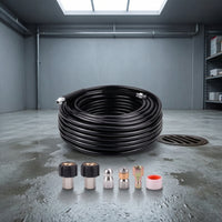 Pressure Washer Hose with Sewer-Clearing Nozzle Pressure Washer Hose with Nozzles Resistant for Homeowners, Home Maintenance