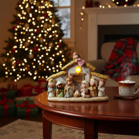 Stable Nativity Ornament Decorative Tabletop Decoration Collectible Decor
