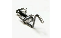Chrome Drum Clamp Adapter Metal Drum Multi-Clamp Heavy Duty Adapter Bracket Adjustable for Percussionists