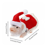 Christmas Pig Toy Silicone Authentic-Looking Piggy Figure Interactive Realistic Pig Toy for Kids, Gift, funny time