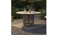 Nordic Patio Set High-End Rope Dining Chair Set Woven Patio Furniture Easy to Match Woven Rope Chair Rust-Proof Metal Frame
