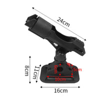 Rod Holder with Rotating Joint Adjustable Boat Rod Holder Hardware Long-Lasting Corrosion-Resistant for Anglers, Kayak