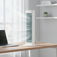 Bladeless Column Fan with Remote Compact Bladeless Column Fan Powerful for Office