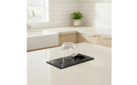 Bar Cup Washer with Perforated Panel Easy to Cleaning Bar Glass Cleaner Powerful Countertop Glass Cleaner for Taverns