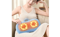 Heated Shiatsu Massage Pillow Soothing Heat Electric Neck and Back Overheat Protection Electric Back and Neck for Office Workers