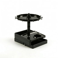 Rotating Jewelry Organizer Desktop Rotating Earring Stand Compact for Bedroom