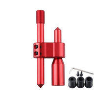 Anodized Finish H-Shaped Shifter Extension Rod Machined Metal M18 X 1.5 Gear Knob Adapter Clamping Block Manual Gearbox Shifter Extension Threaded Top