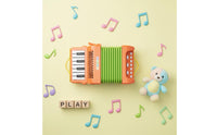 Parent-Child Interactive Kids Music Accordion Musical Mini Accordion Toy Easy to Play Hand Eye Coordination for Toddlers, Indoor
