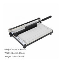 Precision Cutting A4 Paper Cutter Sharp Blade Manual Paper Cutter Easy Operation for Teachers, Crafters, School, Craft Room