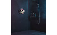 Suction Cup Wall Clock Anti-Fog for Kitchen