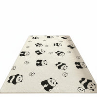Waterproof Patterned Playpen Mat Non-Slip Floor Protector Scratch-Resistant Pet Supply Moisture-Proof for Dog Owners, Indoors, Living Room