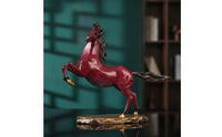 Elegant Horse Figurine with Base
