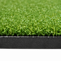 Golf Mat 1.2m×1.5m Artificial Turf Mat for Golf Practice High Elasticity Base Non-slip Treatment Indoor & Outdoor Use Shot Practice