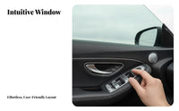 Easy Installation Window Switch Button Cover Wear-Resistant Window Lift Switch Cover Long-Lasting Upgrade Decoration