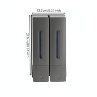 Refillable Wall Mounted Soap Dispenser Slim Wall Soap Dispenser Sturdy Removable for Hotel