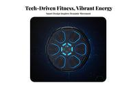 LED Display Bluetooth Boxing Coach Interactive Training Smart Music Boxing Machine Adjustable Modes & Speeds Wall Mounted Punch Pad Drill-No-Drill Installation for Beginners, Office Workers, Workout, Indoor, Living Room, Bedroom