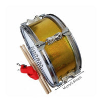Kids Snare Drum Lightweight 8-Inch Toy Drum Sensory Musical Instrument for School Band, Playroom