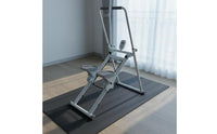 Home Fitness Climber Non-Slip Pedals Stair Stepper Machine Adjustable Height Vertical Climber